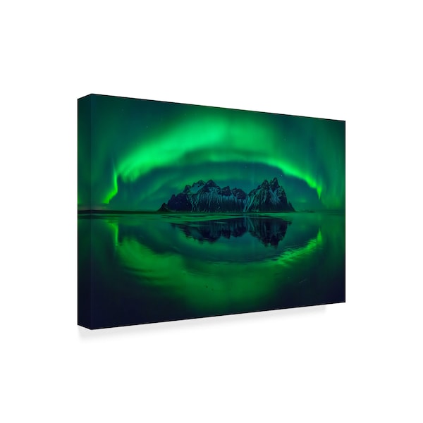 Wojciech Kruczynski 'Eye Of Stokksnes' Canvas Art,16x24